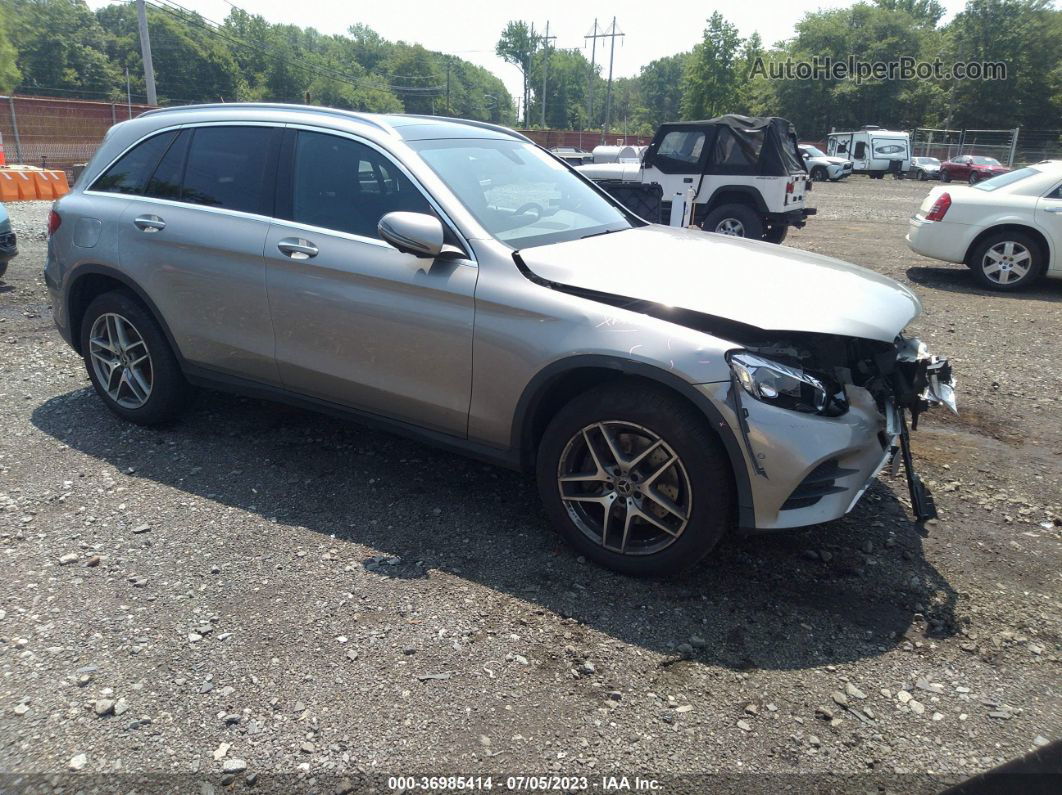 2019 Mercedes-benz Glc Glc 300 Silver vin: WDC0G4KB8KV125054