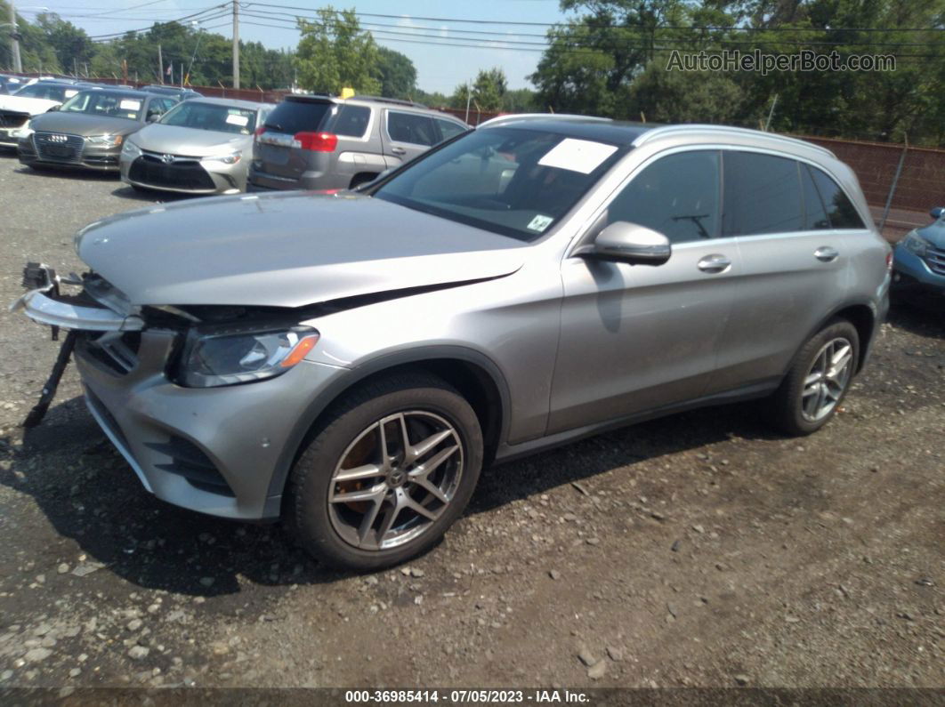 2019 Mercedes-benz Glc Glc 300 Silver vin: WDC0G4KB8KV125054