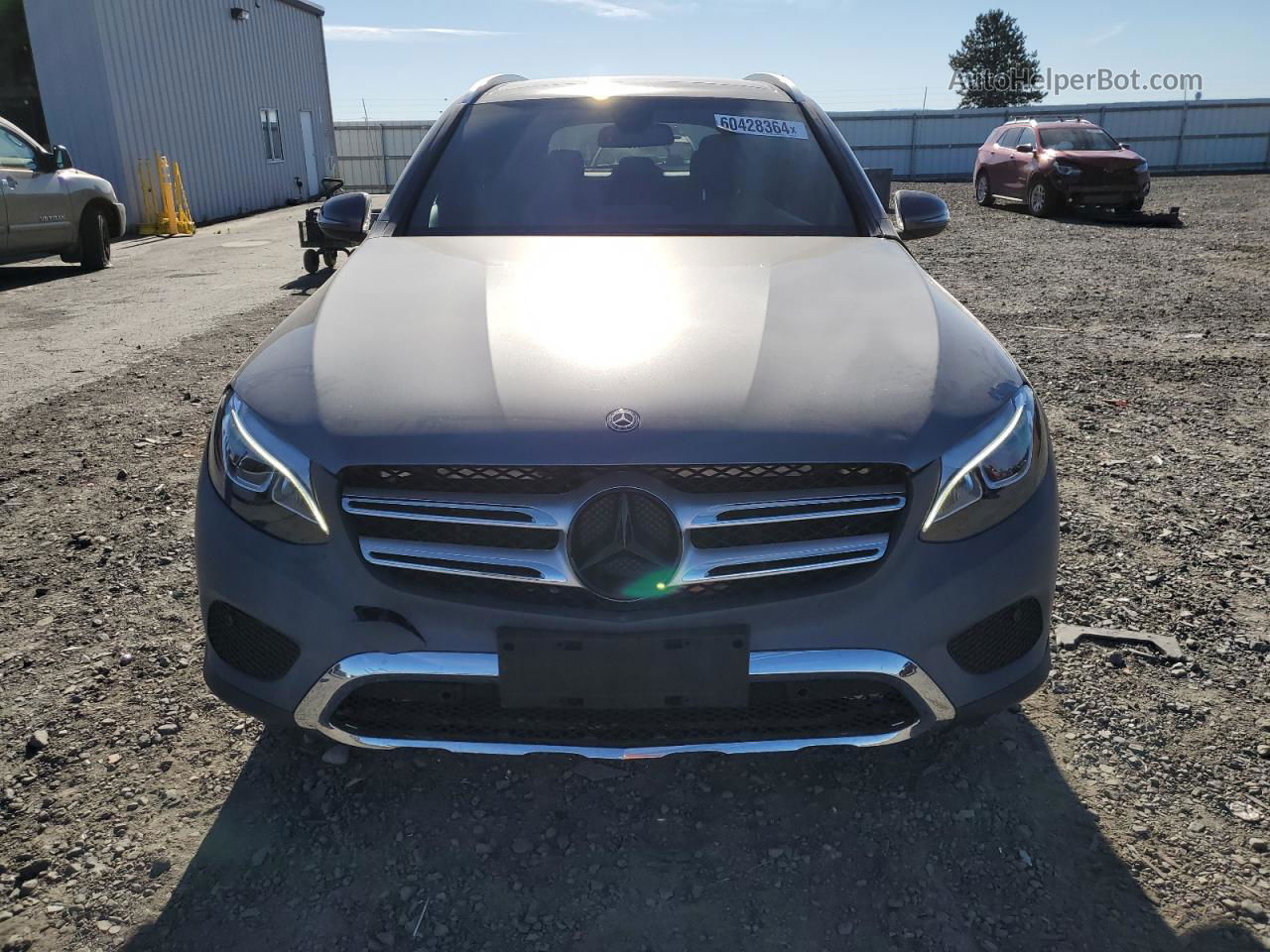 2019 Mercedes-benz Glc 300 4matic Silver vin: WDC0G4KB8KV161276