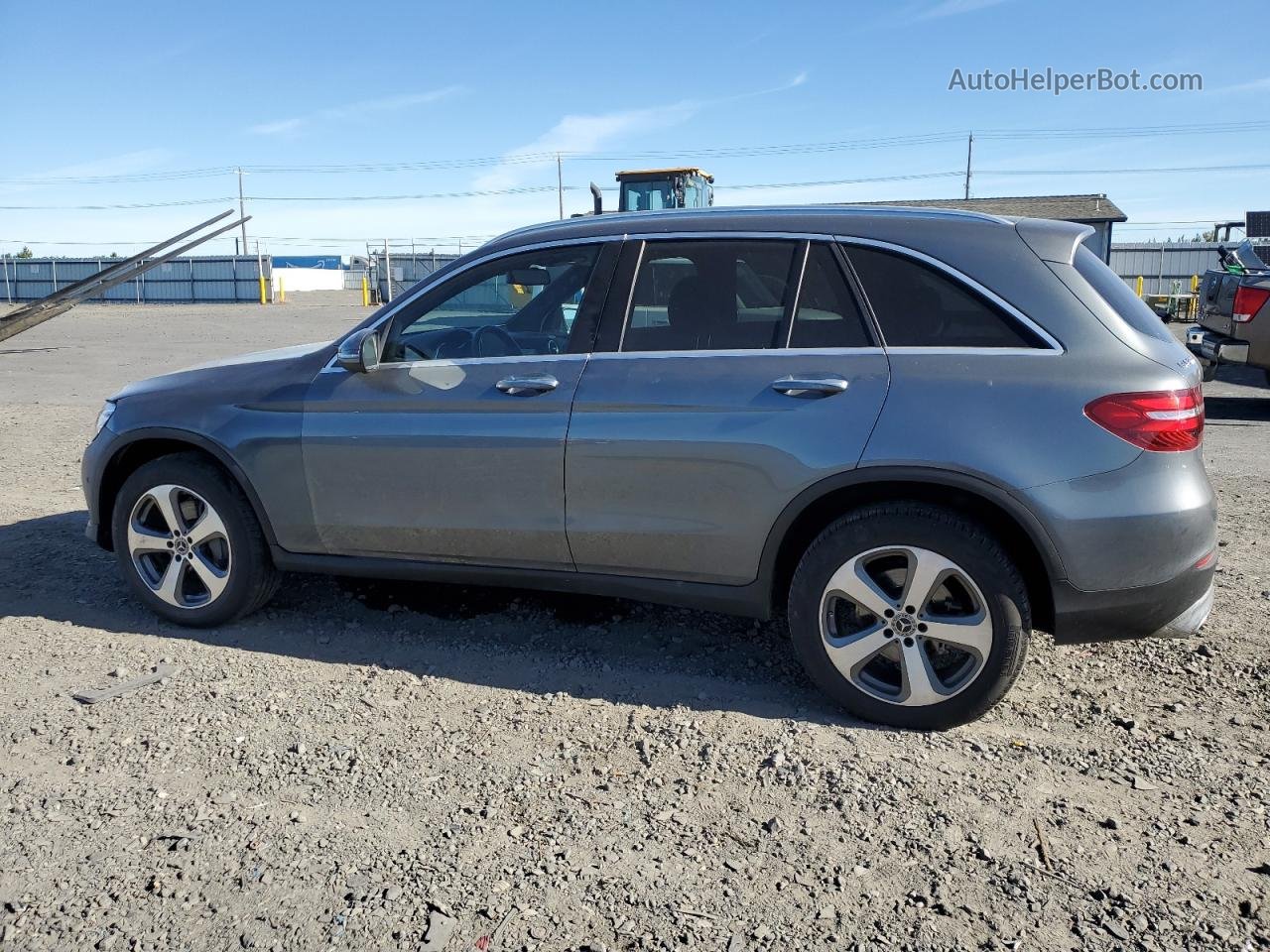 2019 Mercedes-benz Glc 300 4matic Silver vin: WDC0G4KB8KV161276