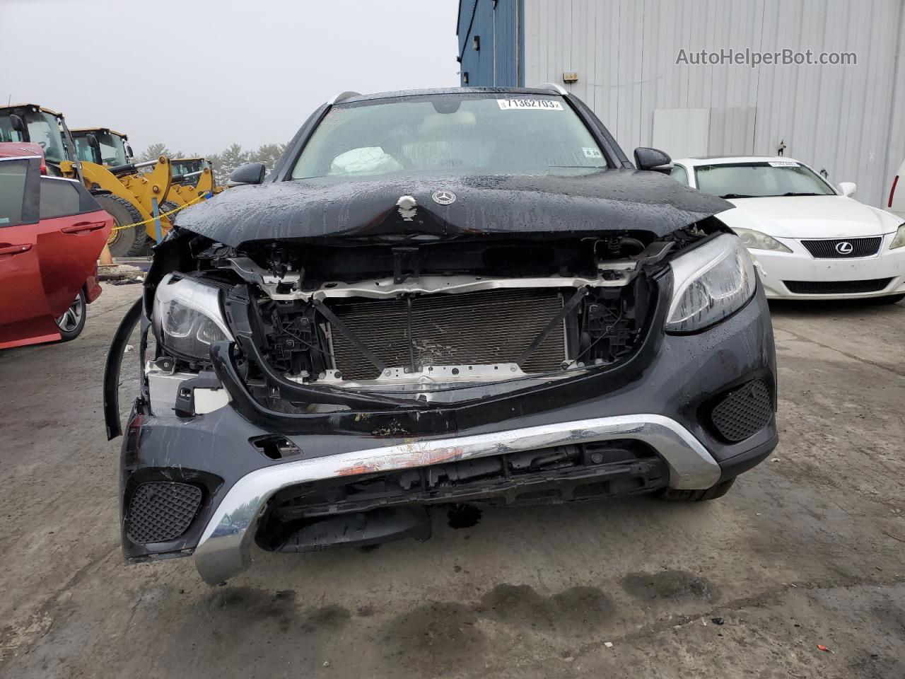 2019 Mercedes-benz Glc 300 4matic Black vin: WDC0G4KB9KF658637