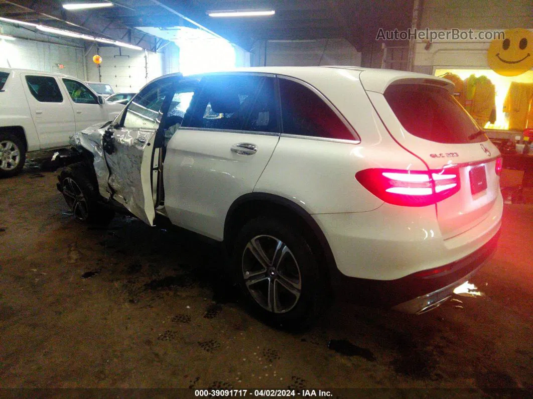 2019 Mercedes-benz Glc 300 4matic White vin: WDC0G4KB9KV163862