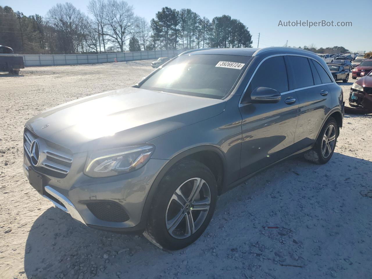 2019 Mercedes-benz Glc 300 4matic Угольный vin: WDC0G4KB9KV165255