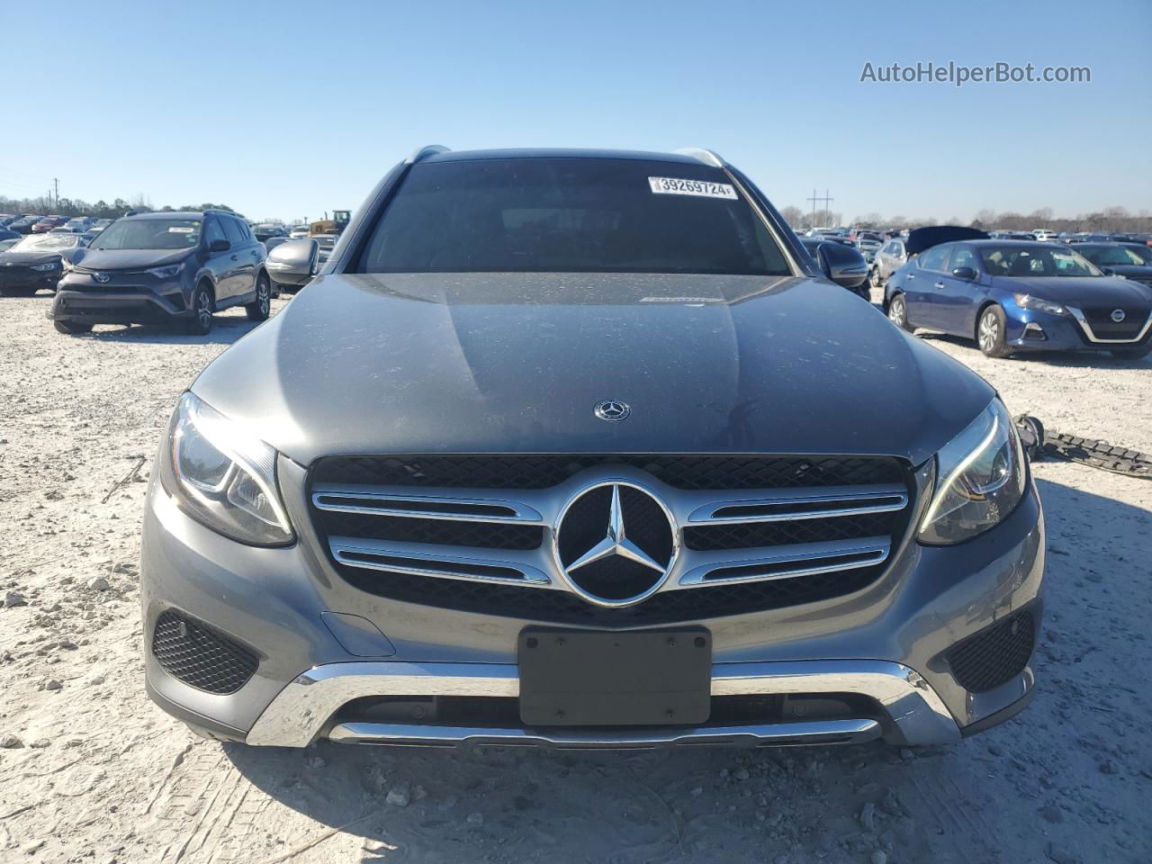 2019 Mercedes-benz Glc 300 4matic Угольный vin: WDC0G4KB9KV165255