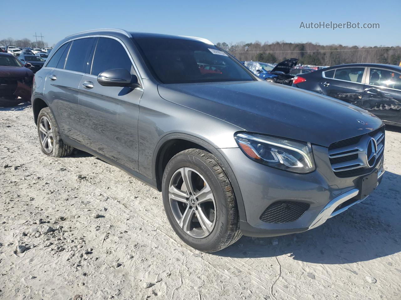 2019 Mercedes-benz Glc 300 4matic Угольный vin: WDC0G4KB9KV165255