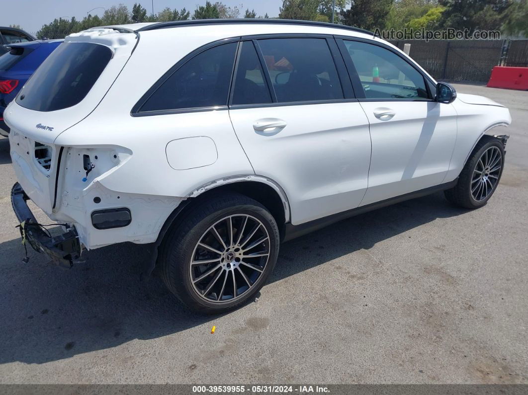 2019 Mercedes-benz Glc 300 4matic White vin: WDC0G4KB9KV191712