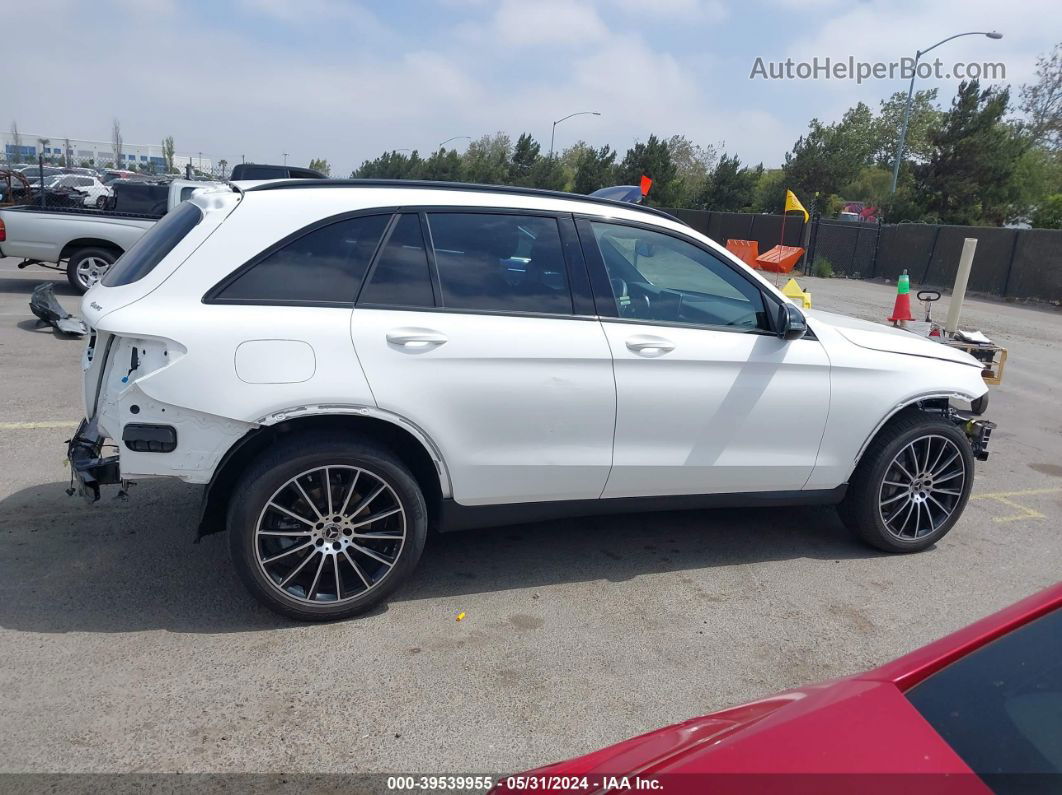 2019 Mercedes-benz Glc 300 4matic White vin: WDC0G4KB9KV191712