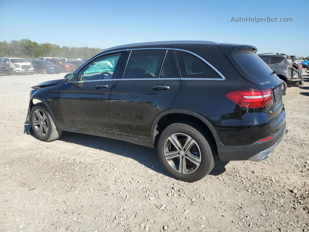 2016 Mercedes-benz Glc 300 4matic Black vin: WDC0G4KBXGF007413