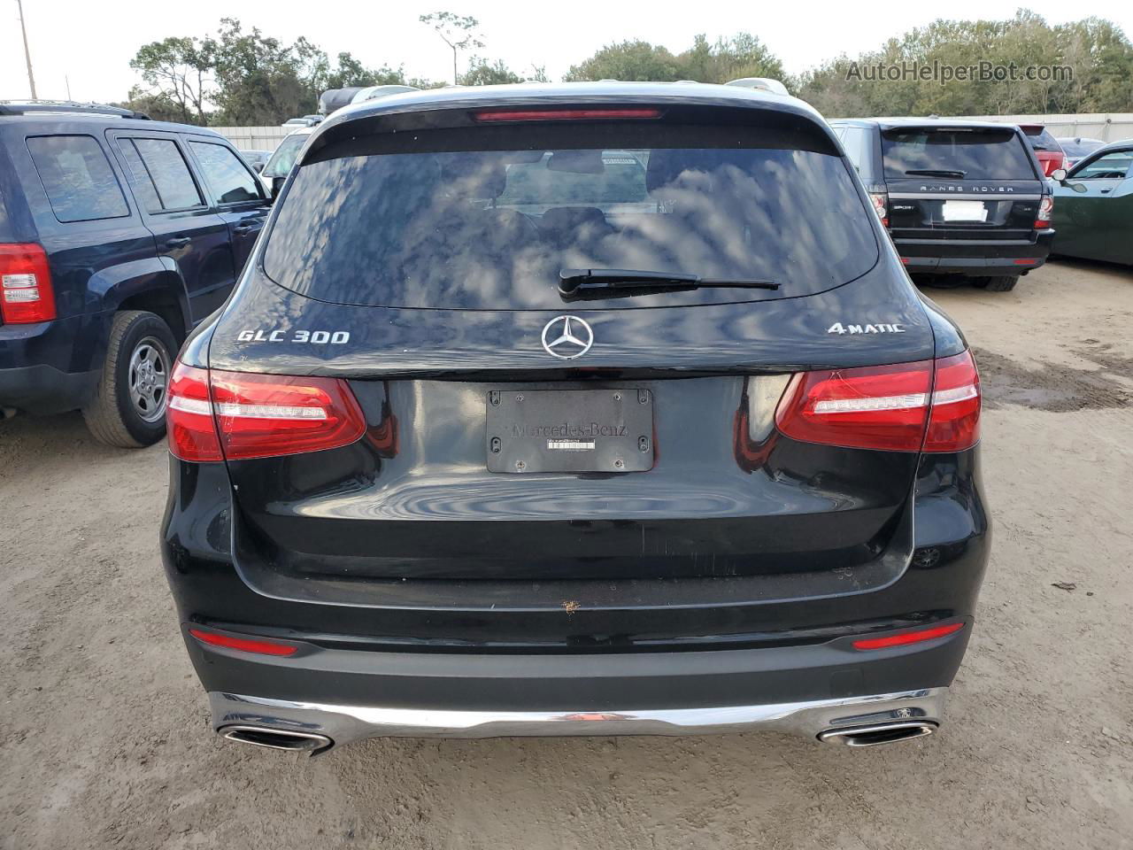 2016 Mercedes-benz Glc 300 4matic Black vin: WDC0G4KBXGF092298