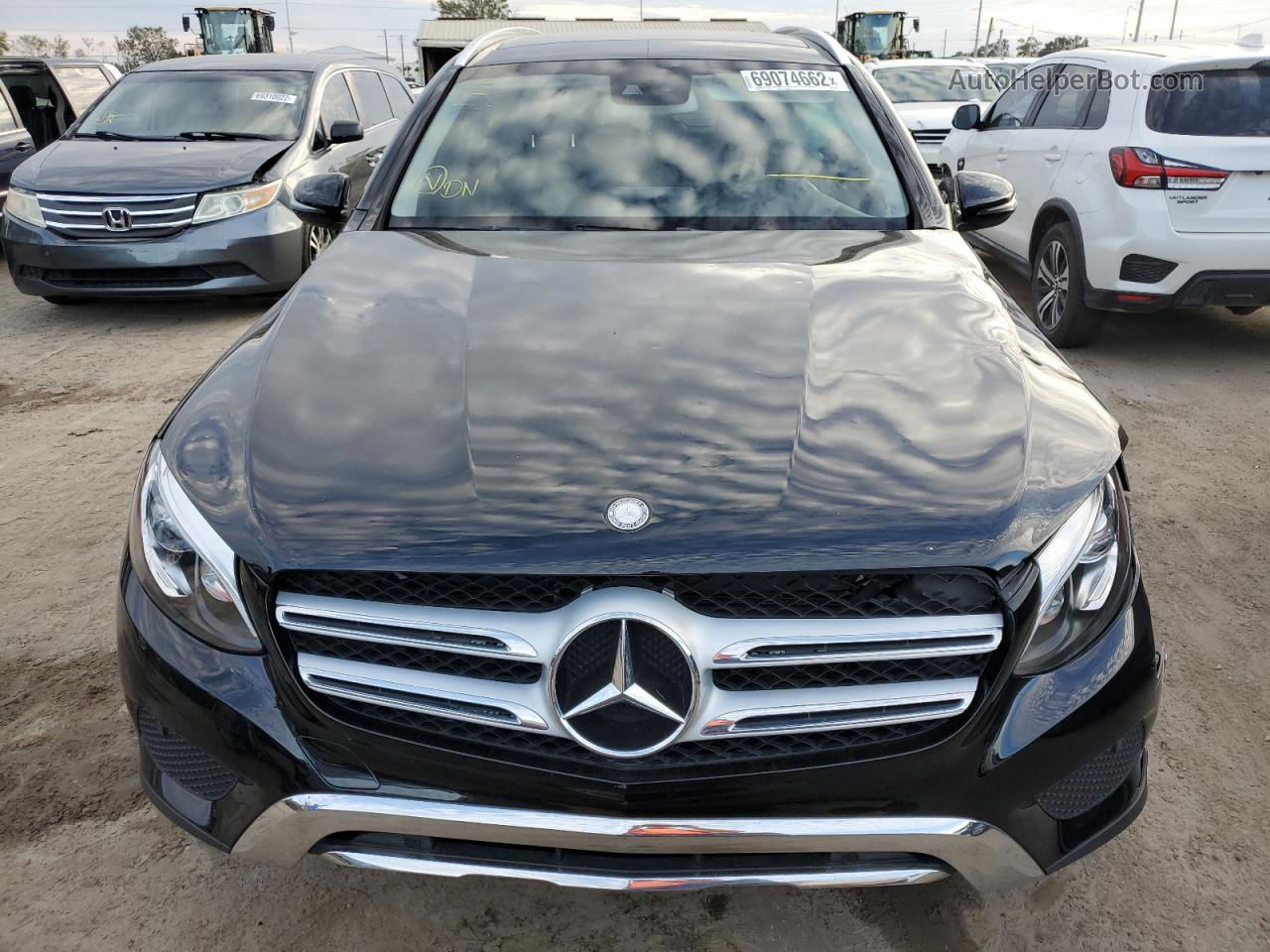 2016 Mercedes-benz Glc 300 4matic Black vin: WDC0G4KBXGF092298