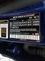 2017 Mercedes-benz Glc 300 4matic Синий vin: WDC0G4KBXHF153814