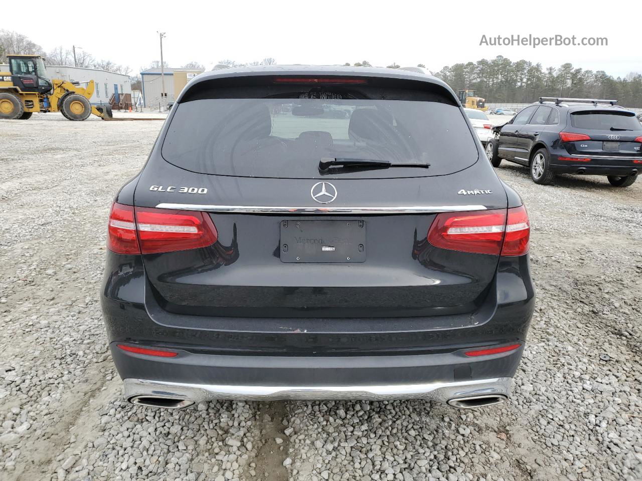 2019 Mercedes-benz Glc 300 4matic Black vin: WDC0G4KBXKV143944