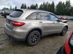 2019 Mercedes-benz Glc 300 4matic Silver vin: WDC0G4KBXKV174921