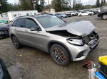 2019 Mercedes-benz Glc 300 4matic Silver vin: WDC0G4KBXKV174921