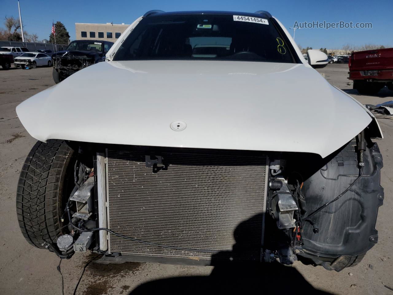 2019 Mercedes-benz Glc 300 4matic White vin: WDC0G4KBXKV197003