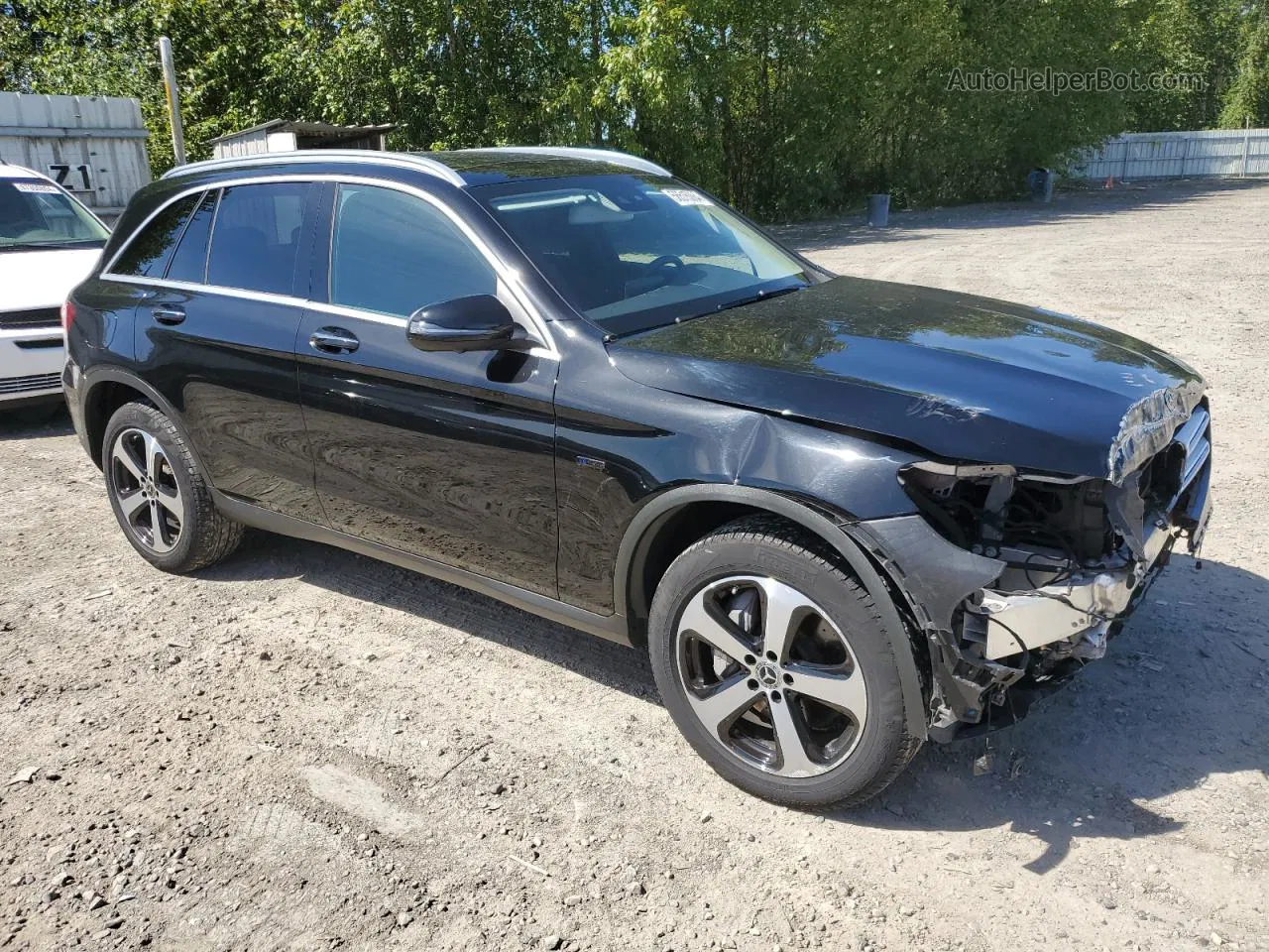 2019 Mercedes-benz Glc 350e Black vin: WDC0G5EB2KF568604