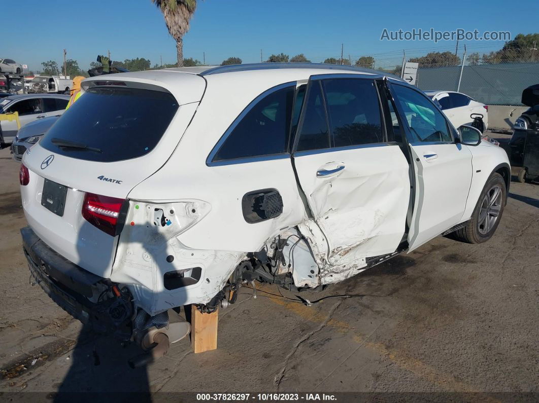 2019 Mercedes-benz Glc 350e White vin: WDC0G5EB5KF615155