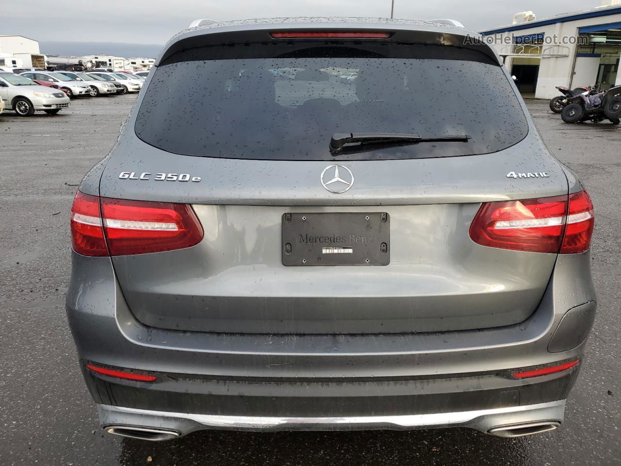 2019 Mercedes-benz Glc 350e Gray vin: WDC0G5EB6KF498265