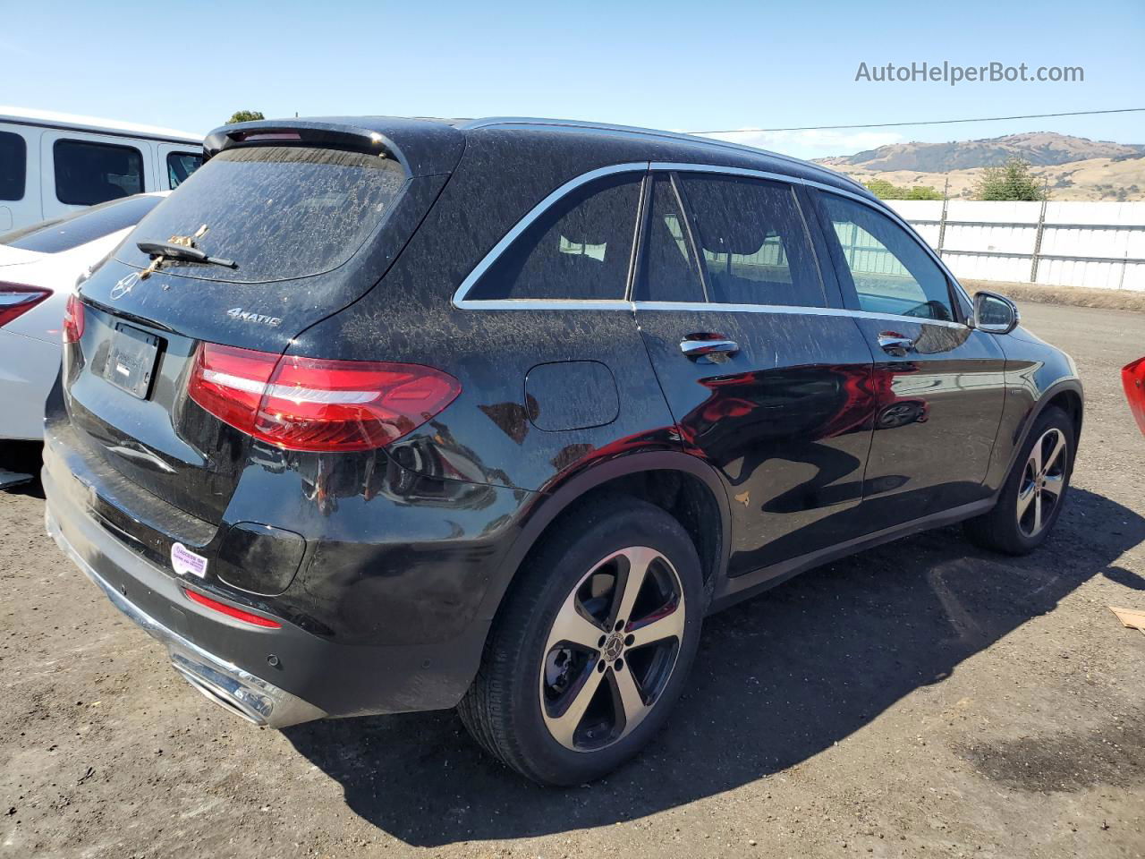 2019 Mercedes-benz Glc 350e Black vin: WDC0G5EB6KF620025