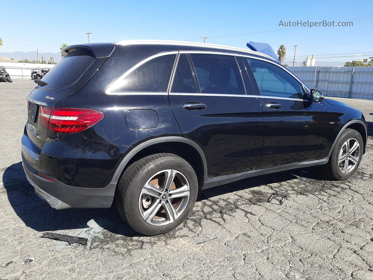 2019 Mercedes-benz Glc 350e Black vin: WDC0G5EB7KF571031