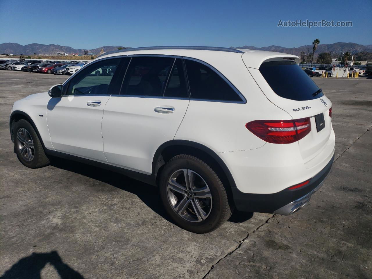 2019 Mercedes-benz Glc 350e White vin: WDC0G5EB8KF543013