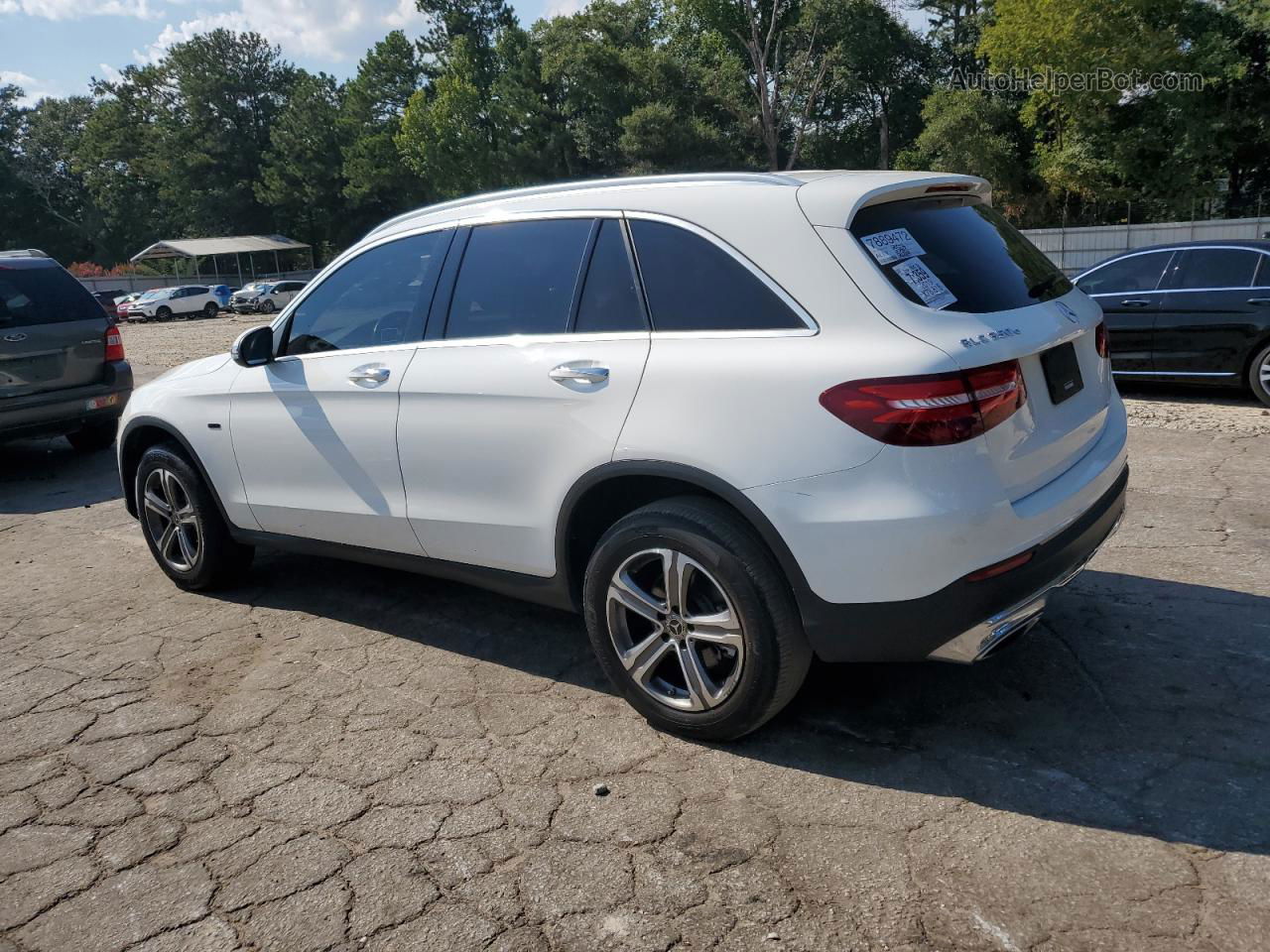 2019 Mercedes-benz Glc 350e Белый vin: WDC0G5EBXKF589779