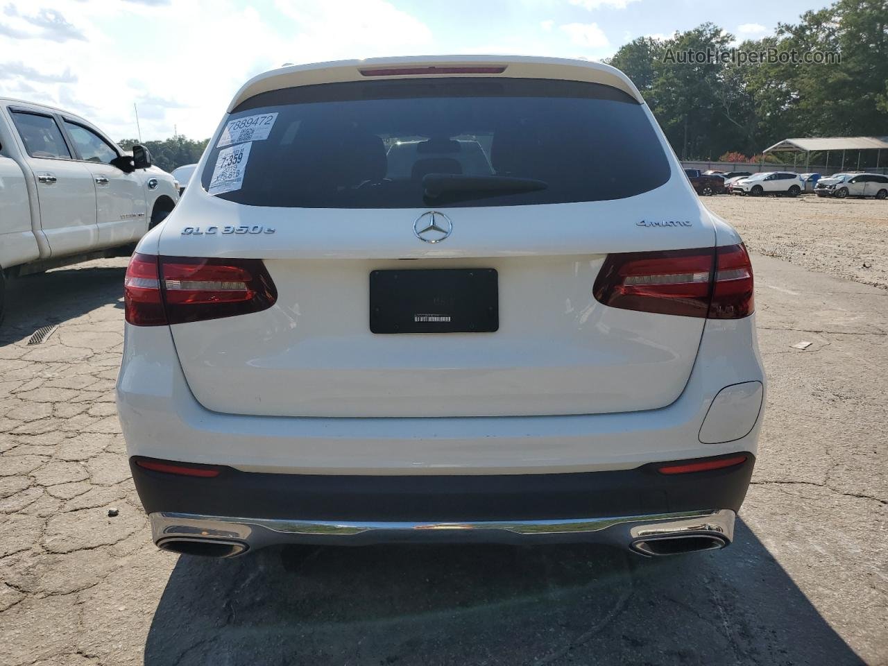 2019 Mercedes-benz Glc 350e White vin: WDC0G5EBXKF589779