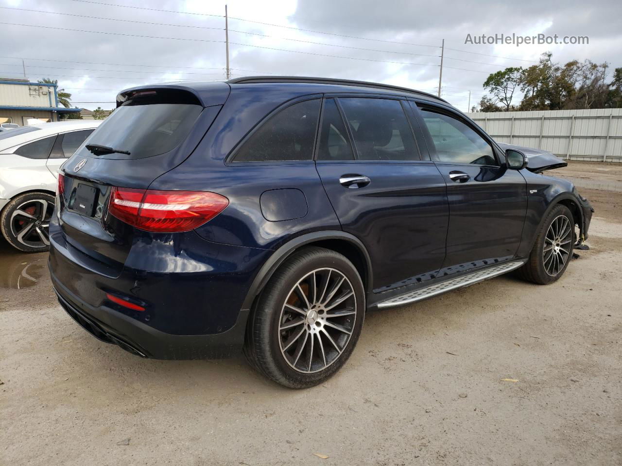 2019 Mercedes-benz Glc 43 4matic Amg Blue vin: WDC0G6EB5KF544626