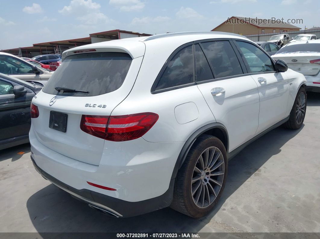 2019 Mercedes-benz Glc Amg Glc 43 White vin: WDC0G6EB8KF531837