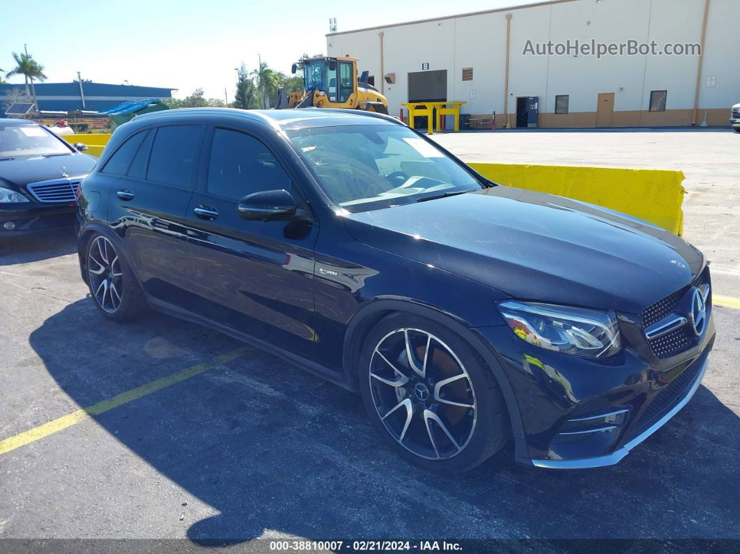 2019 Mercedes-benz Amg Glc 43 4matic Черный vin: WDC0G6EB9KF596910