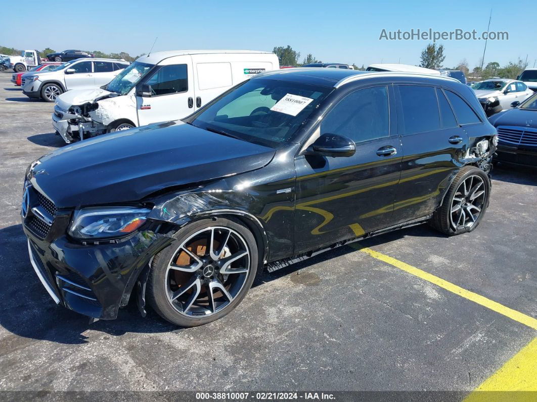 2019 Mercedes-benz Amg Glc 43 4matic Черный vin: WDC0G6EB9KF596910