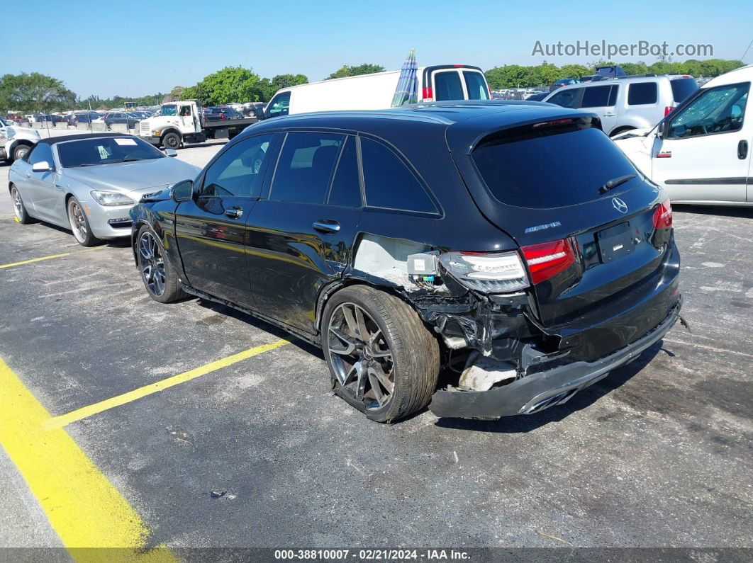 2019 Mercedes-benz Amg Glc 43 4matic Черный vin: WDC0G6EB9KF596910