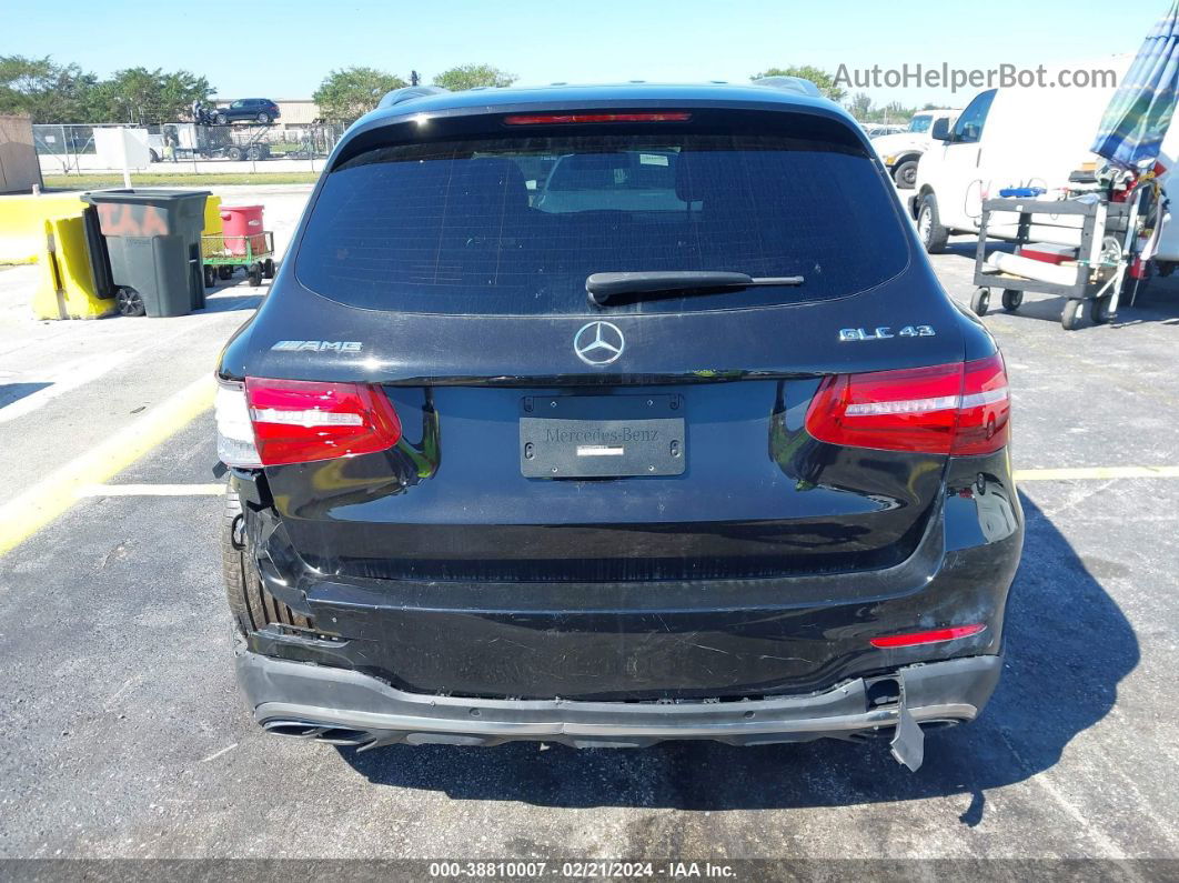 2019 Mercedes-benz Amg Glc 43 4matic Черный vin: WDC0G6EB9KF596910