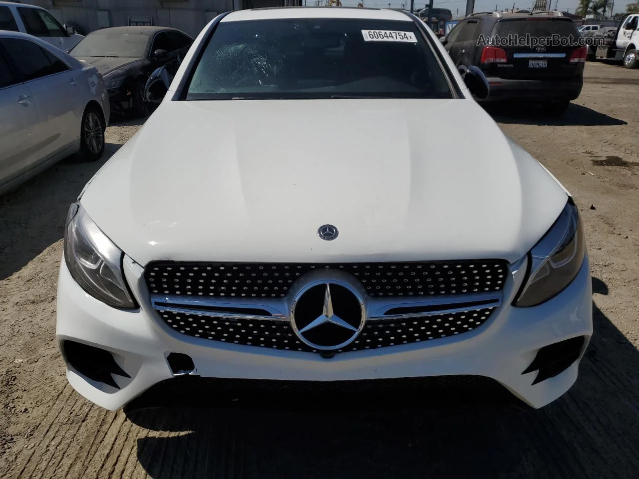 2019 Mercedes-benz Glc Coupe 300 4matic White vin: WDC0J4KB1KF641977