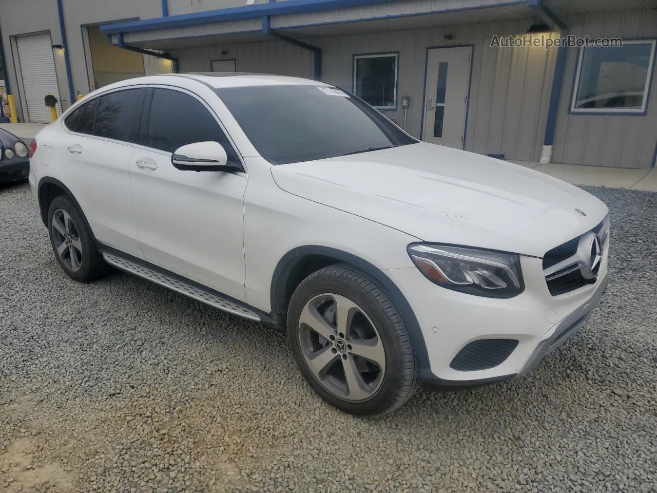 2019 Mercedes-benz Glc Coupe 300 4matic White vin: WDC0J4KB2KF628445