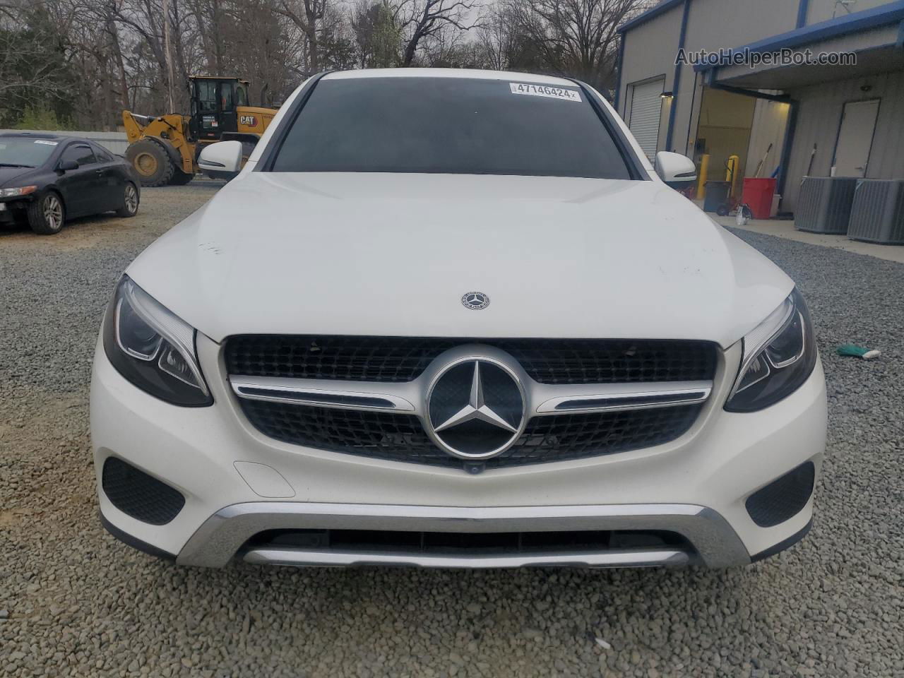 2019 Mercedes-benz Glc Coupe 300 4matic White vin: WDC0J4KB2KF628445