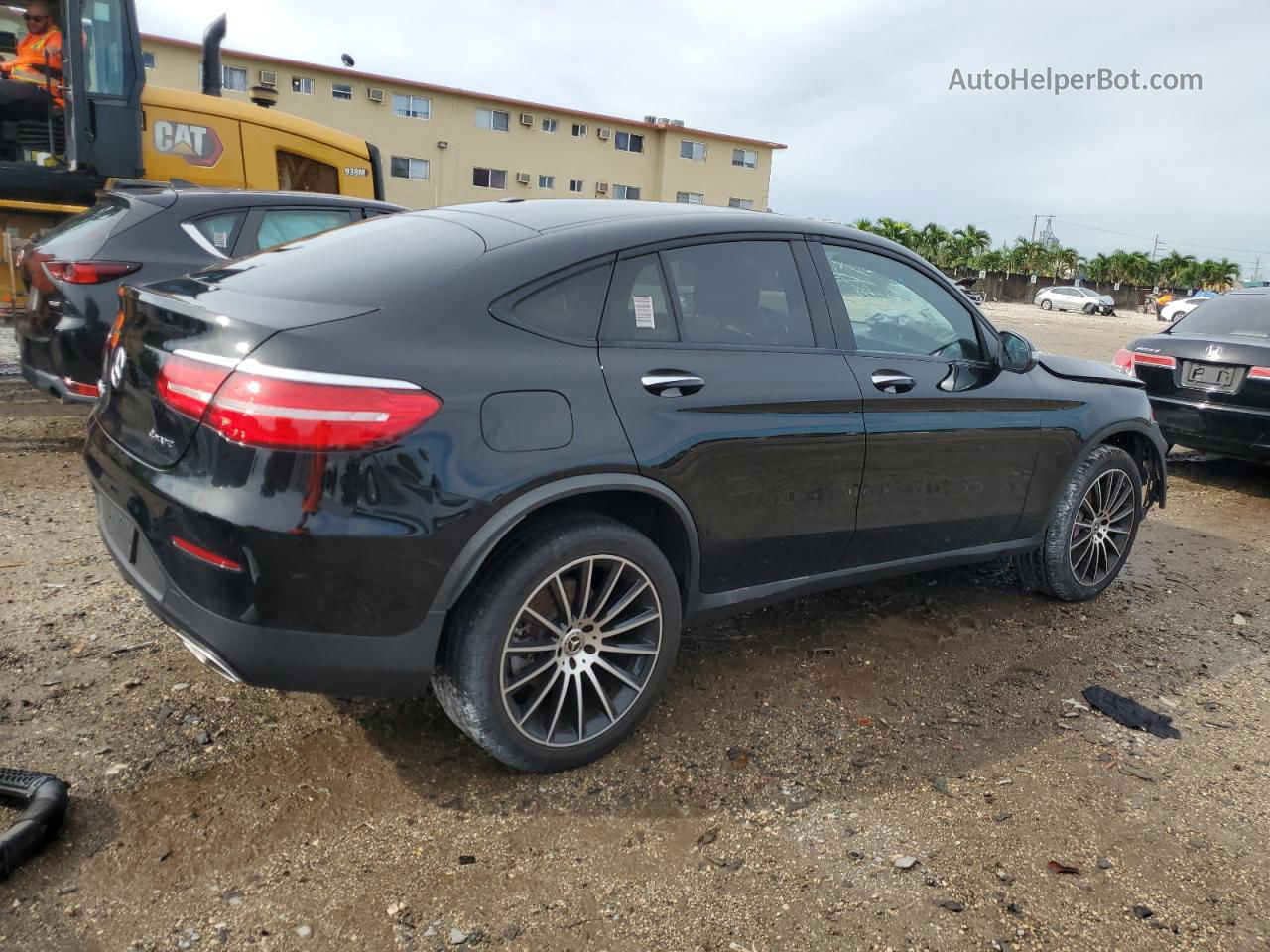 2019 Mercedes-benz Glc Coupe 300 4matic Black vin: WDC0J4KB3KF583693