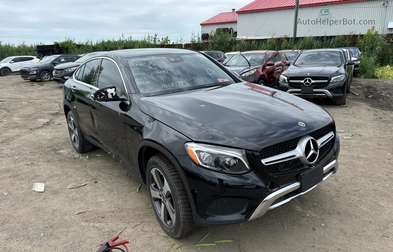 2019 Mercedes-benz Glc Coupe Black vin: WDC0J4KB3KF642242