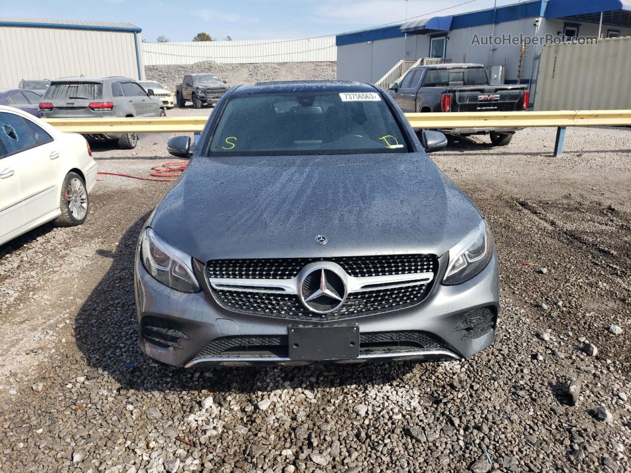 2019 Mercedes-benz Glc Coupe 300 4matic Gray vin: WDC0J4KB8KF581308