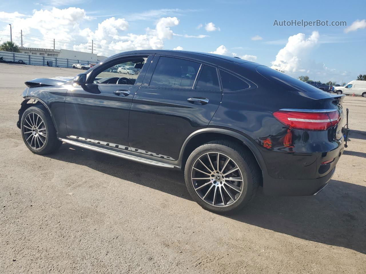 2019 Mercedes-benz Glc Coupe 300 4matic Black vin: WDC0J4KB9KF640916