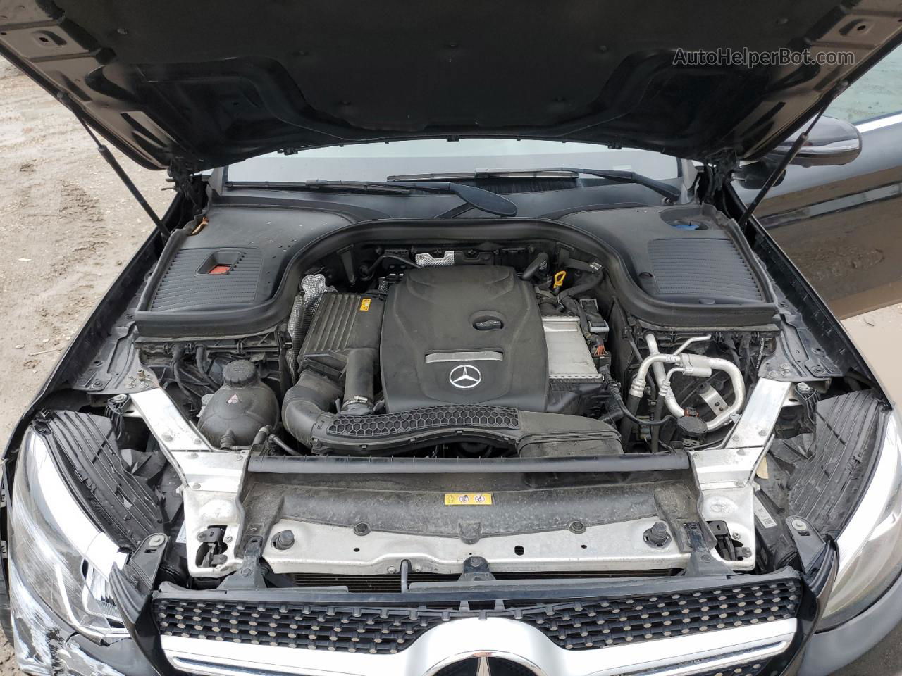 2019 Mercedes-benz Glc Coupe 300 4matic Black vin: WDC0J4KB9KF666271