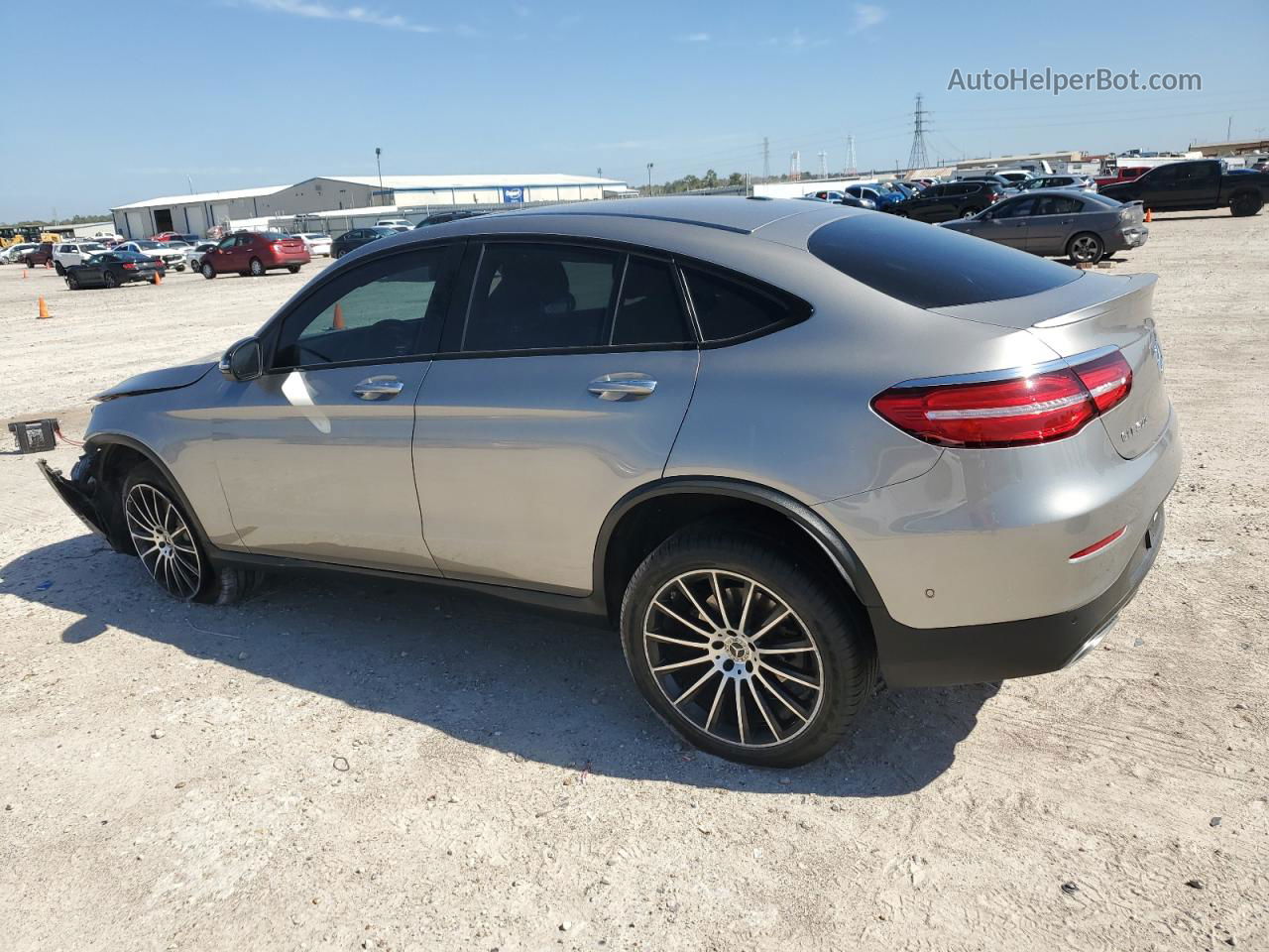 2019 Mercedes-benz Glc Coupe 300 4matic Gray vin: WDC0J4KBXKF627611