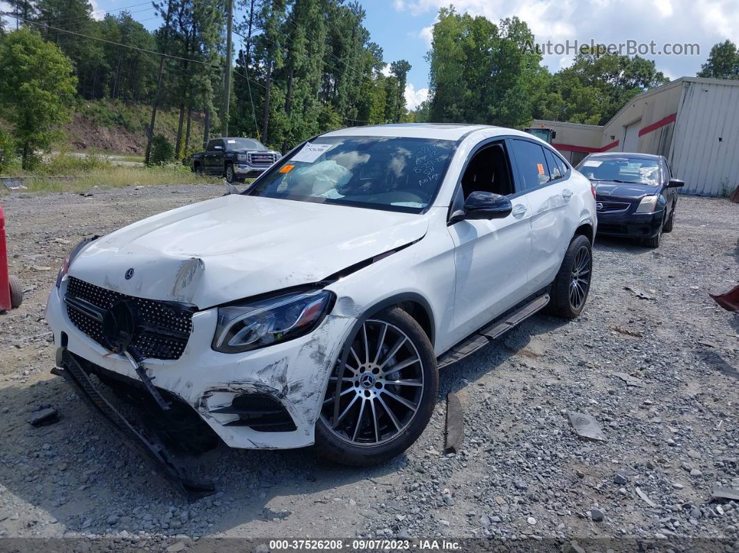 2019 Mercedes-benz Glc Glc 300 White vin: WDC0J4KBXKF665212