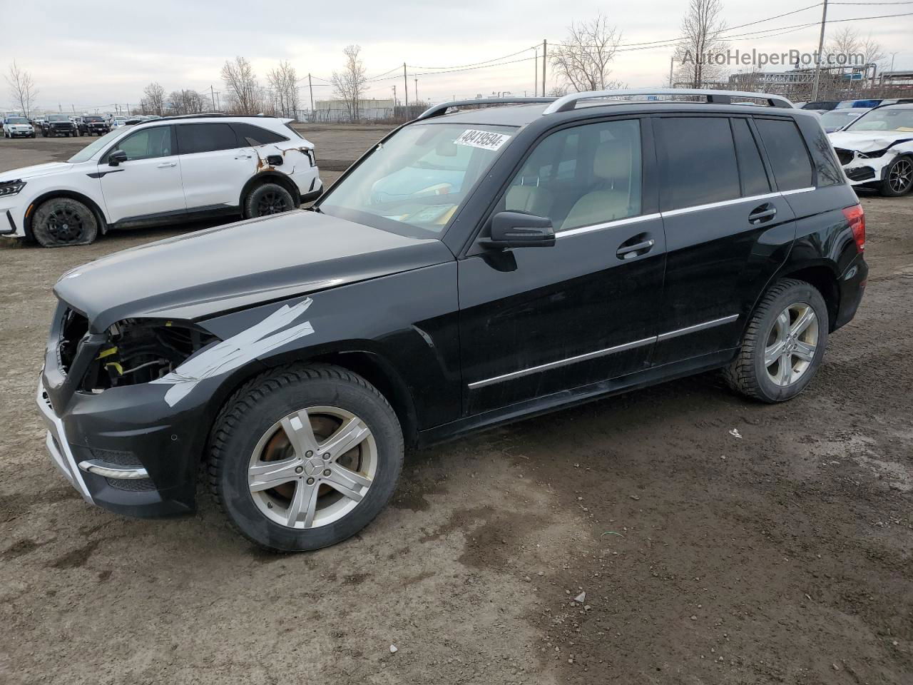 2013 Mercedes-benz Glk 250 Bluetec Black vin: WDCGG0EB0DG085448