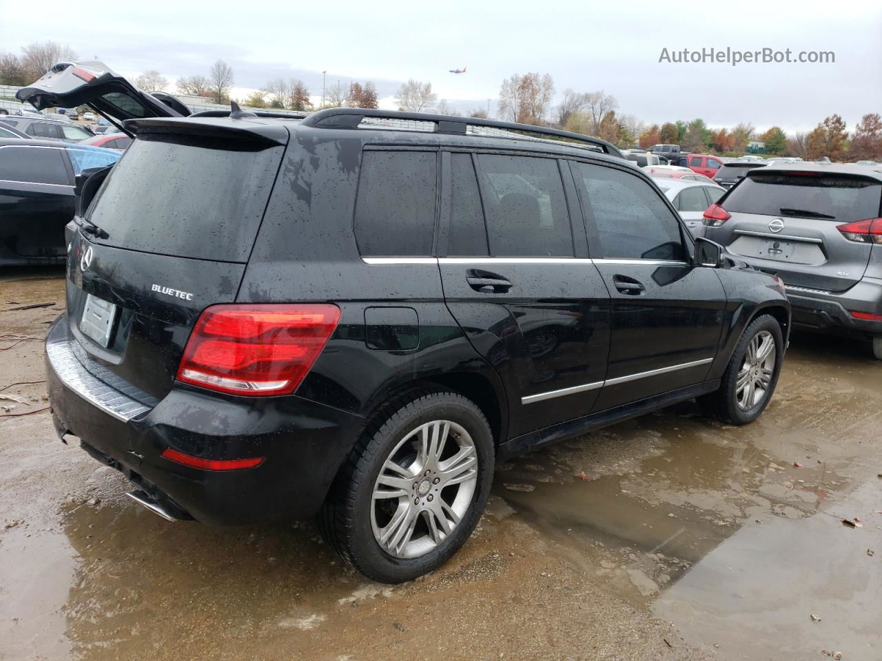 2013 Mercedes-benz Glk 250 Bluetec Черный vin: WDCGG0EB5DG105211