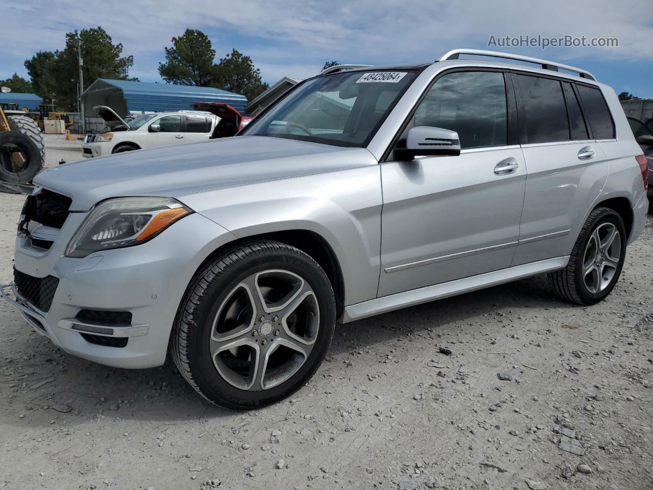 2013 Mercedes-benz Glk 250 Bluetec Silver vin: WDCGG0EB6DG094834