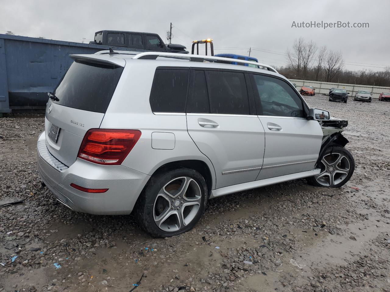 2013 Mercedes-benz Glk 250 Bluetec Серебряный vin: WDCGG0EB6DG098446