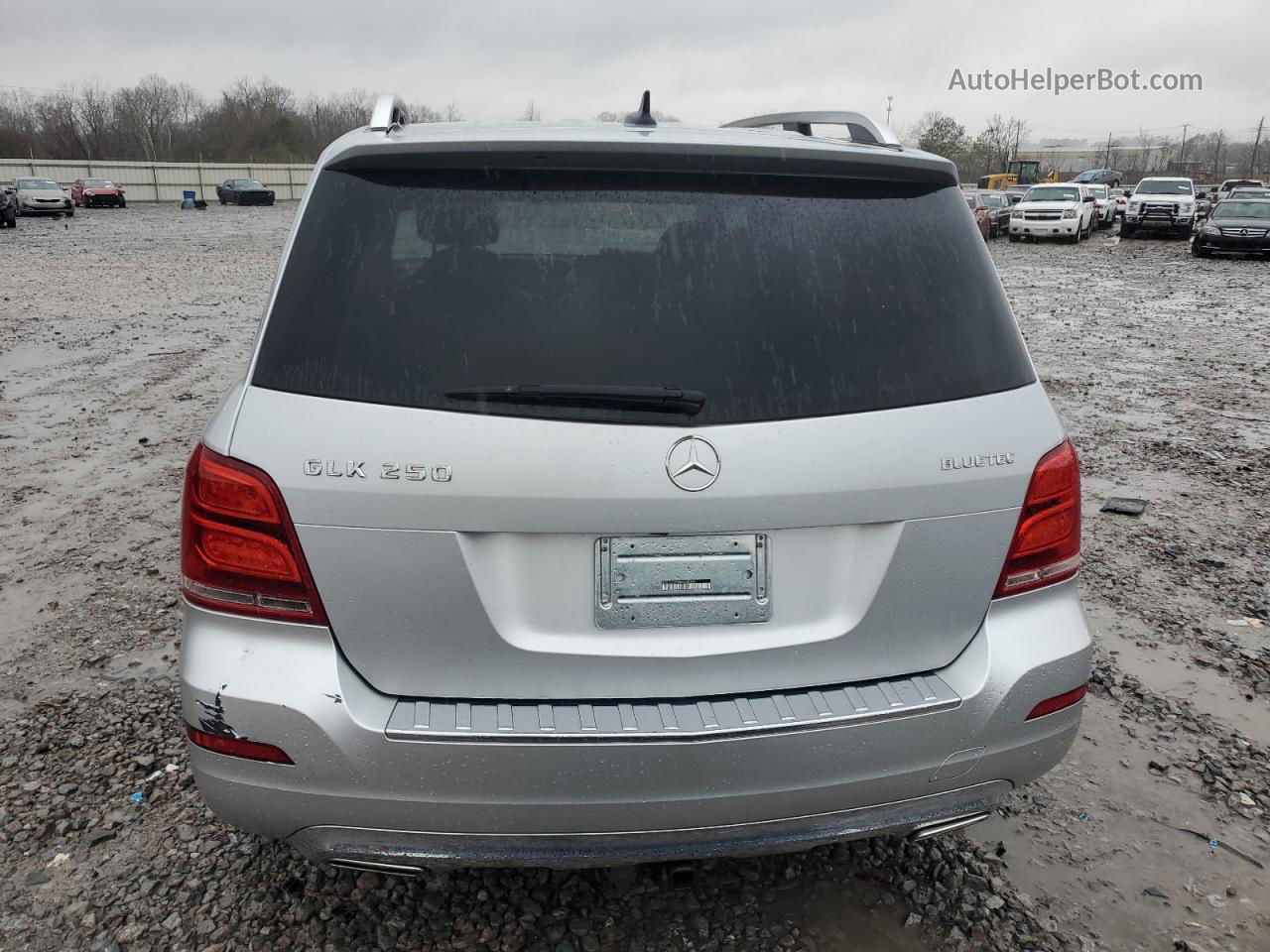 2013 Mercedes-benz Glk 250 Bluetec Серебряный vin: WDCGG0EB6DG098446