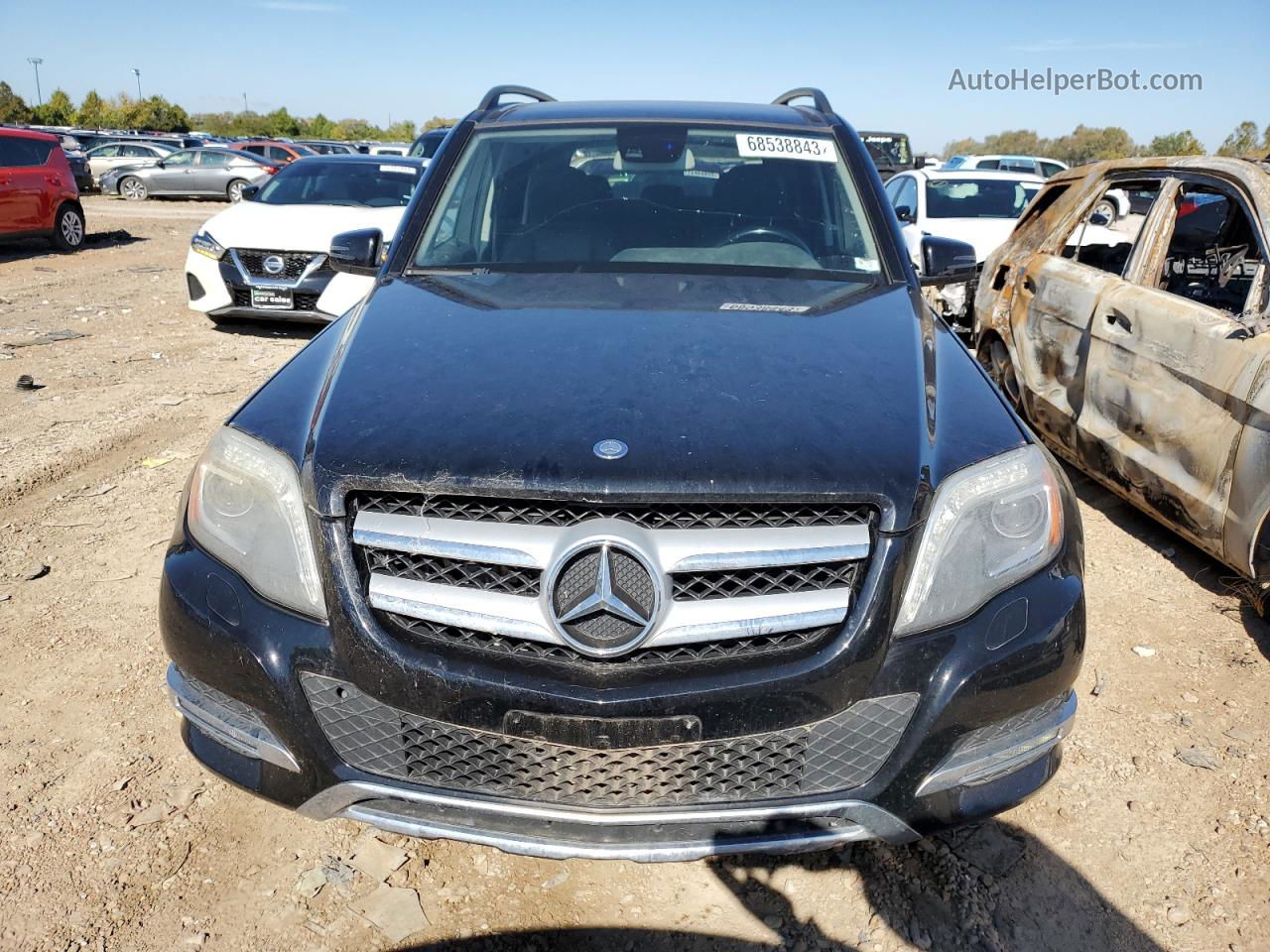 2013 Mercedes-benz Glk 250 Bluetec Black vin: WDCGG0EB6DG115214