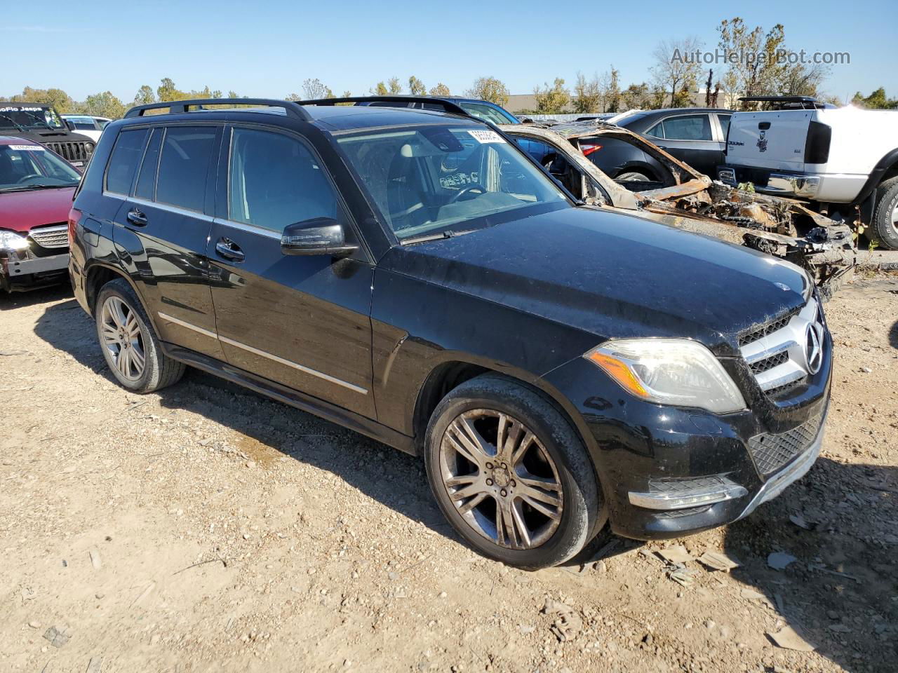 2013 Mercedes-benz Glk 250 Bluetec Black vin: WDCGG0EB6DG115214